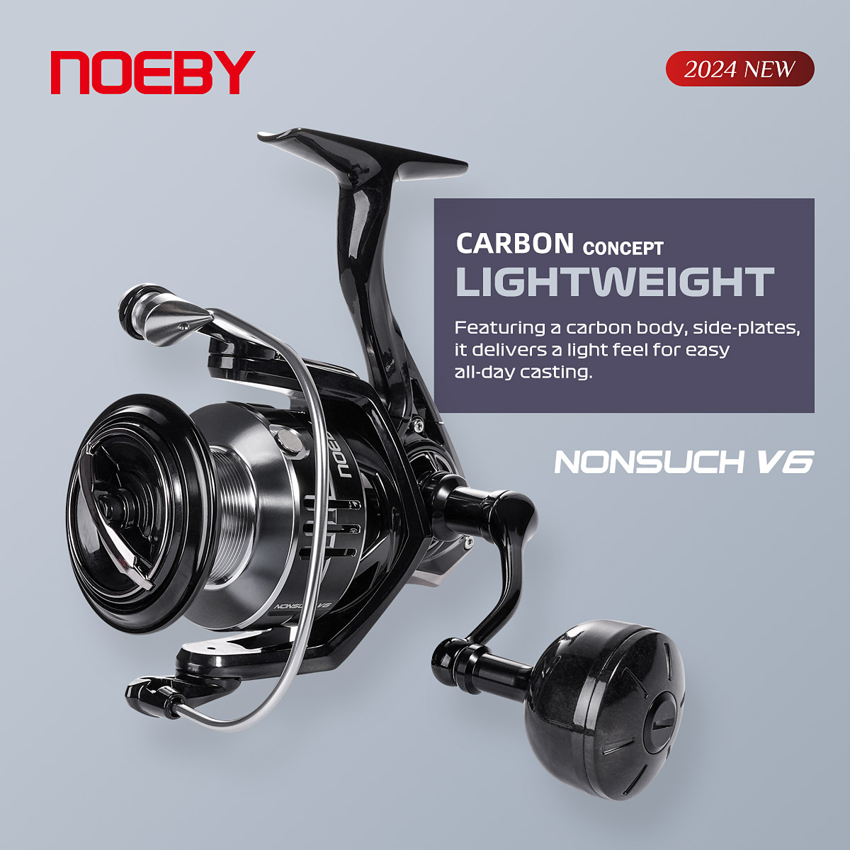 Penn Reel Fierce - Noeby Carbon Spinning Fishing Reel 2500