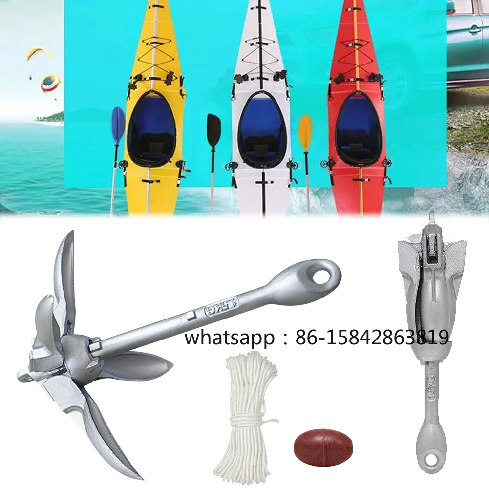 0.7KG 1.5KG Stainless Steel Fo - огляд і ціна Fishing Kayak Anchor