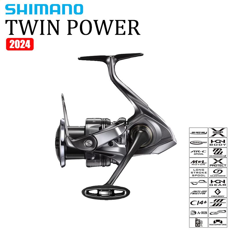 SHIMANO 2024 TWINPOWER Seawate - огляд і ціна Shimano Reel Sustain