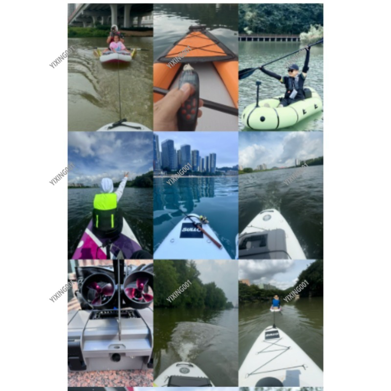 Dual Propeller Kayak Underwate - огляд і ціна Fishing Kayak Trolling Motor