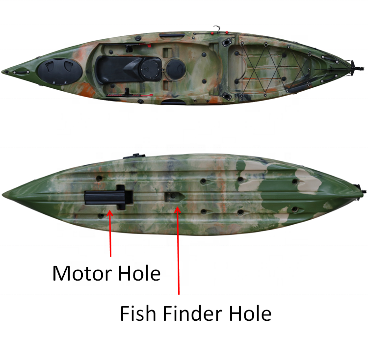 12.46' Kayak Sit On Top Fishin - огляд і ціна Fishing Kayak Sit In