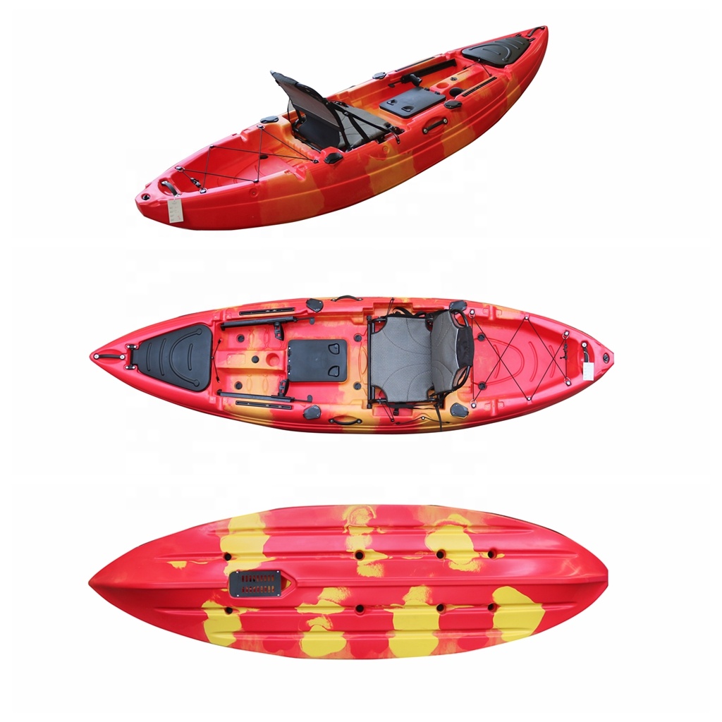 10ft Single Person Sit On Top  - огляд і ціна Fishing Kayak Sit In