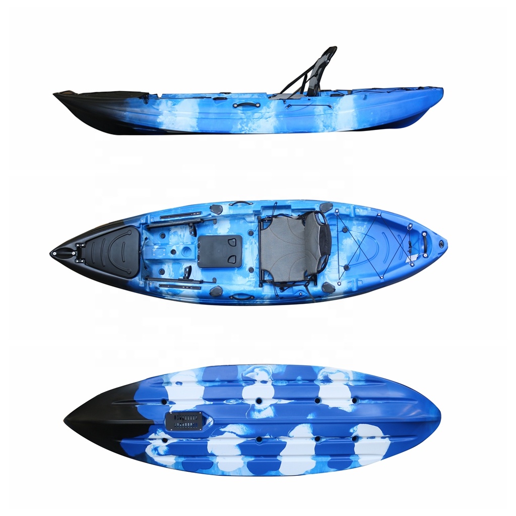 10ft Single Person Sit On Top  - огляд і ціна Fishing Kayak Sit In
