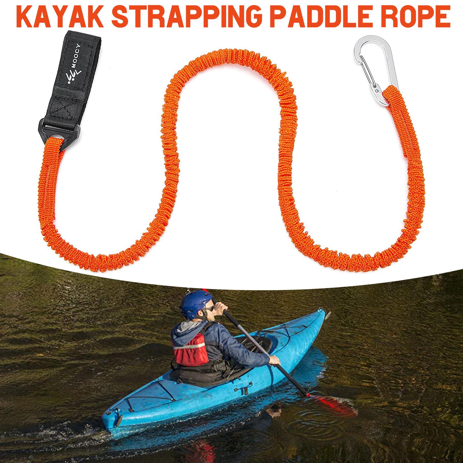Adjustable Elastic Kayak Paddl - огляд і ціна Fishing Kayak Paddle Leash