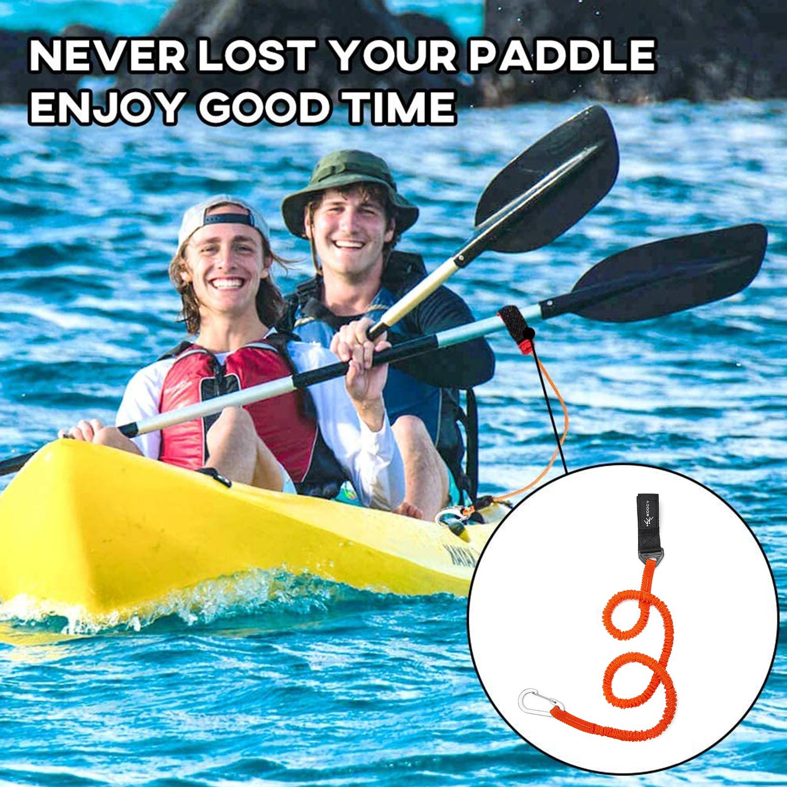 Adjustable Elastic Kayak Paddl - огляд і ціна Fishing Kayak Paddle Leash