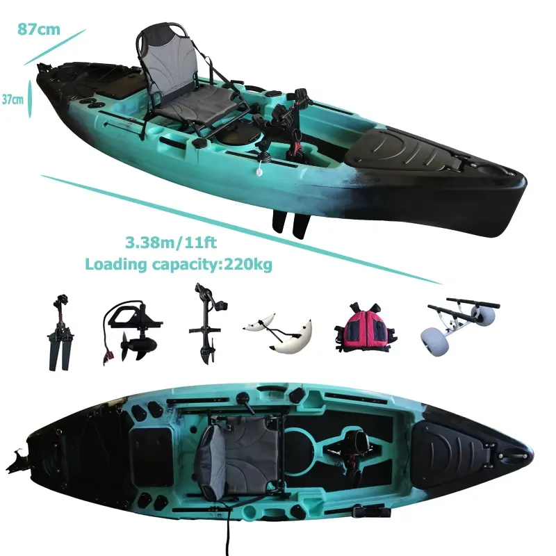 Fishing Flap Drive Pedal Kayak - огляд і ціна Fishing Kayak Sit In