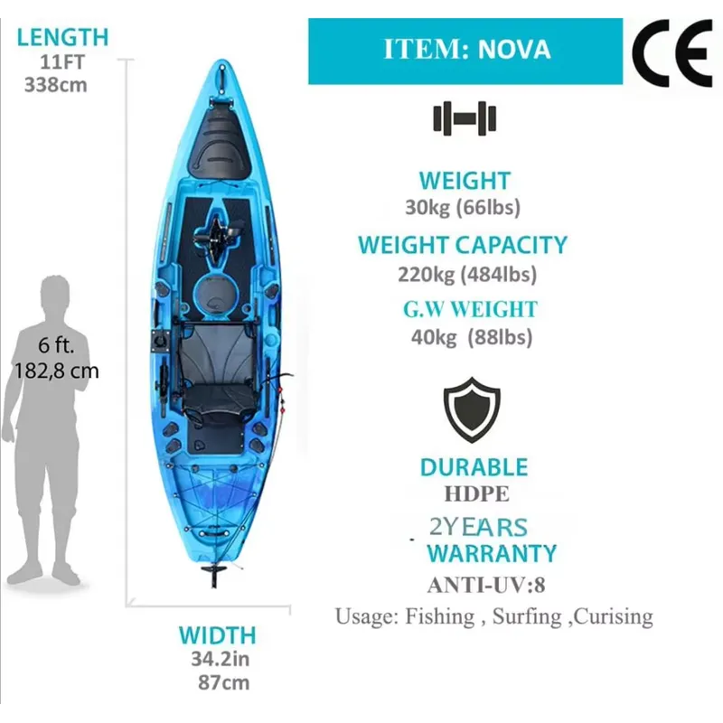 Fishing Flap Drive Pedal Kayak - огляд і ціна Fishing Kayak Sit In