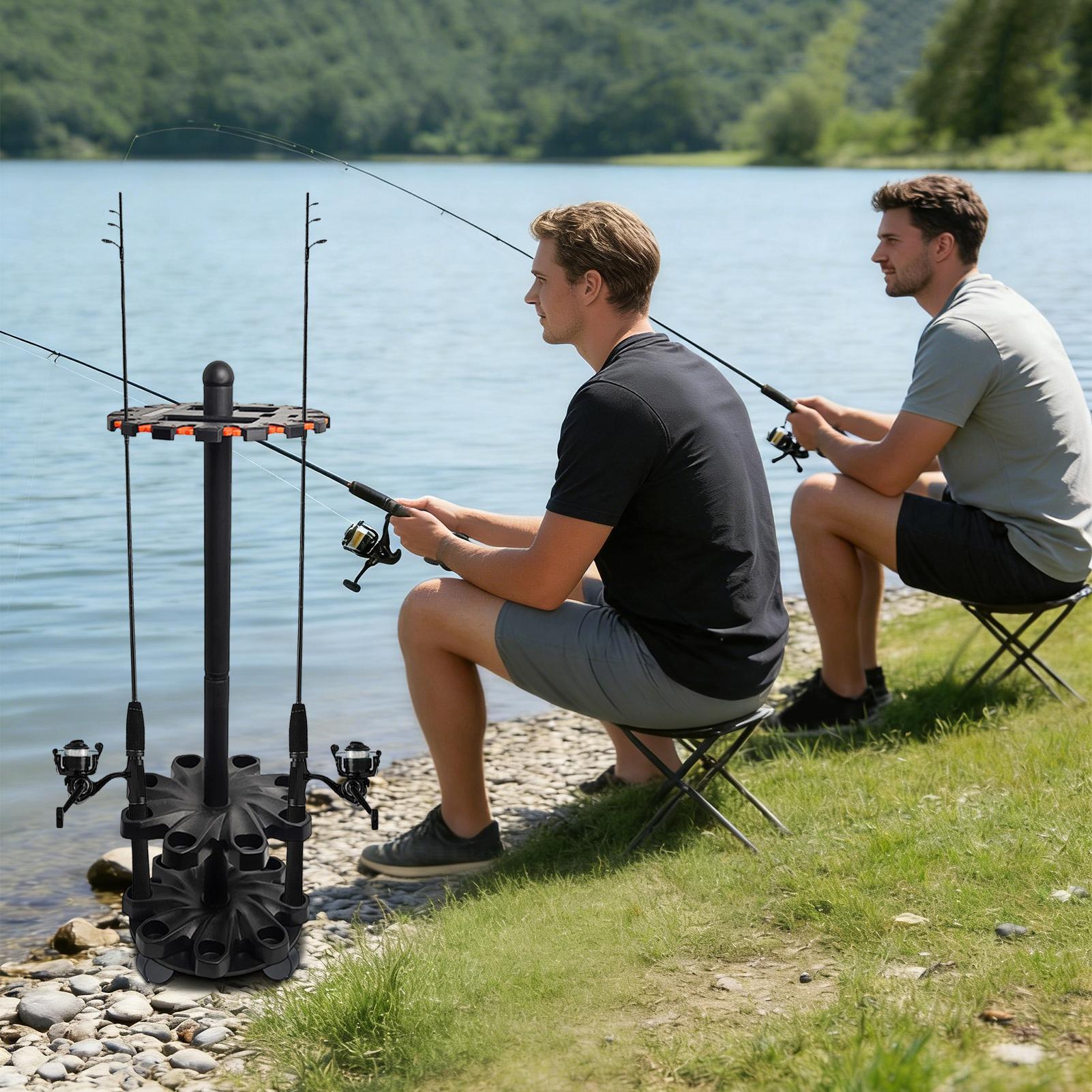Fishing Rod Racks Angling Pole - огляд і ціна Fishing Kayak Rod Holder