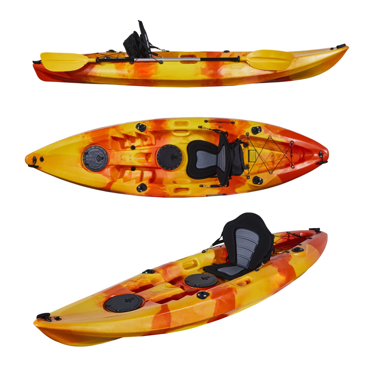 Made In China Single Person Fi - огляд і ціна Fishing Kayak Sit In