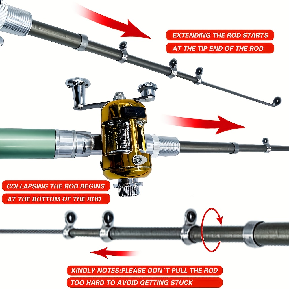 Pocket Ice Fishing Rod & Reel  - огляд і ціна Penn Reel Fierce