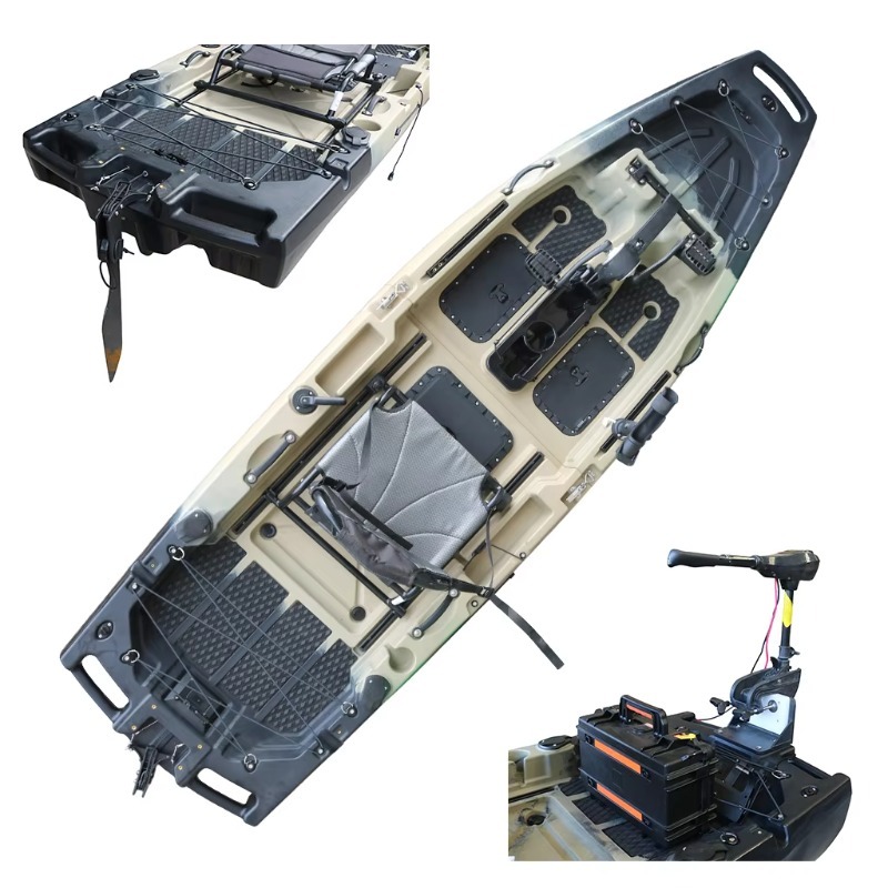1 Person HDPE/PE Sit-On-Top CE - огляд і ціна Fishing Kayak Sit In