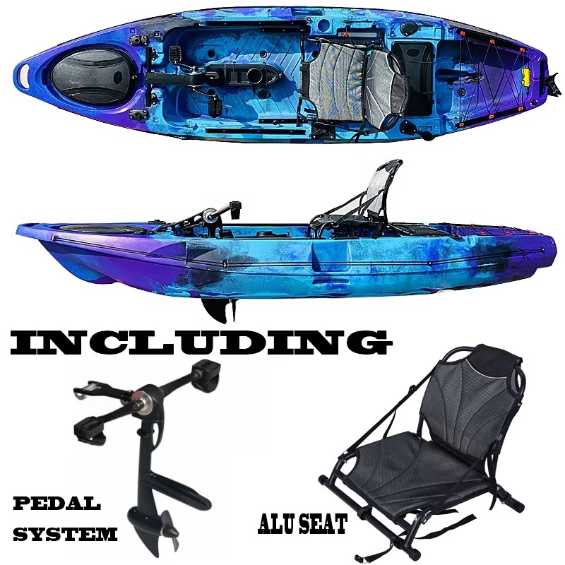 Professional Sit on Top Pedal  - огляд і ціна Fishing Kayak Sit In