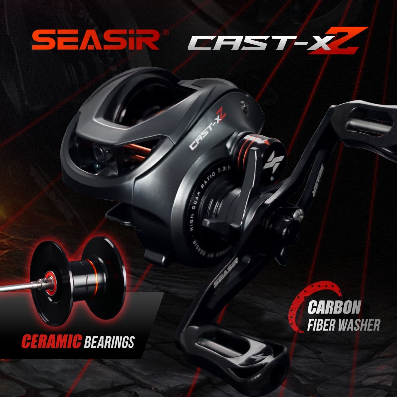SEASIR Cast X2 Baitcasting Ree - огляд і ціна Kastking Reel Zephyr